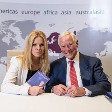 Ewa Wilmanowicz z Brianem Tracy