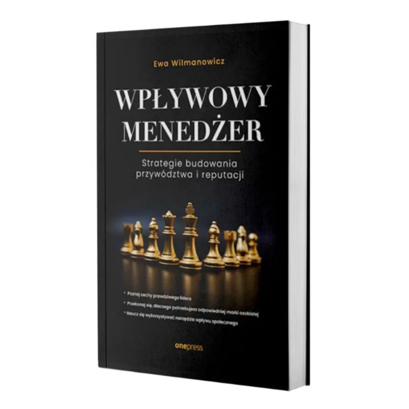 Okładka książki &bdquo;Wpływowy menedżer&rdquo;