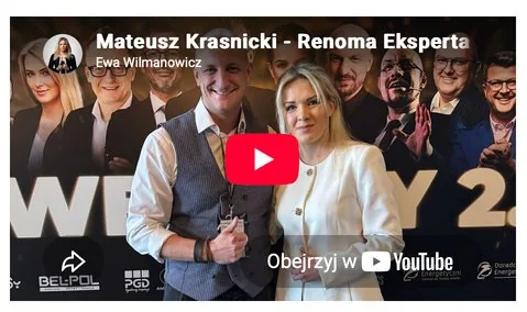 Kadr z rozmowy z Mateuszem Kraśnickim
